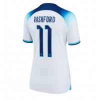 Fotbalové Dres Anglie Marcus Rashford #11 Dámské Domácí MS 2022 Krátký Rukáv